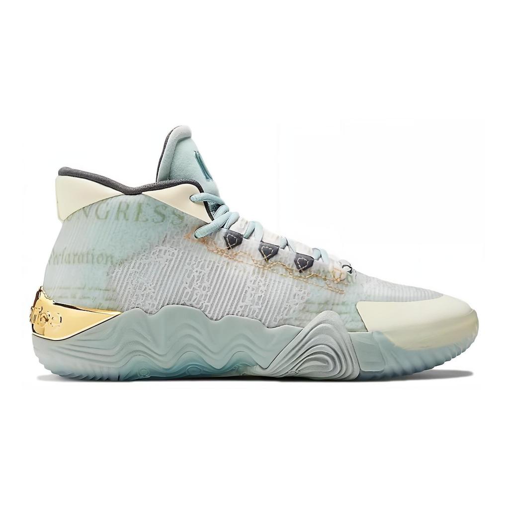 New Balance KAWHI 2 New Money (GS) Kids Sneakers Gray-Mist Pale-Gold GBKLSNM2