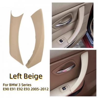 2Pcs Left Rear Inner Door Panel Handle Pull Interior Trim Cover for BMW E90 328i