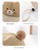 Spring & Autumn Cartoon Animal Baby Bucket Hat - Sun Protection & Windproof for Girls