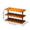 Desk Storage Organizer Cup Rack Shelf 3 Layer Cosmetic Stationery Holder Display Riser Stand