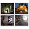 Multifunctional Outdoor Pulse Igniter, Waterproof, Windproof, With Compass And Flashlight