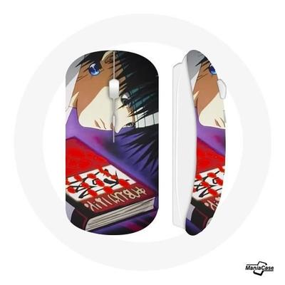 Souris Sans Fil - Chrollo Lucilfer - Hunter X Hunter - USB Wifi - Compatible Mac Et PC - Blanc