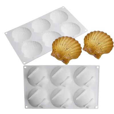 Meibum Shell Pearl Silicone Cake Molds Chocolate Moulds Ocean Themed Dessert Decoration Pastry Baking Tools Kitchen Bakeware