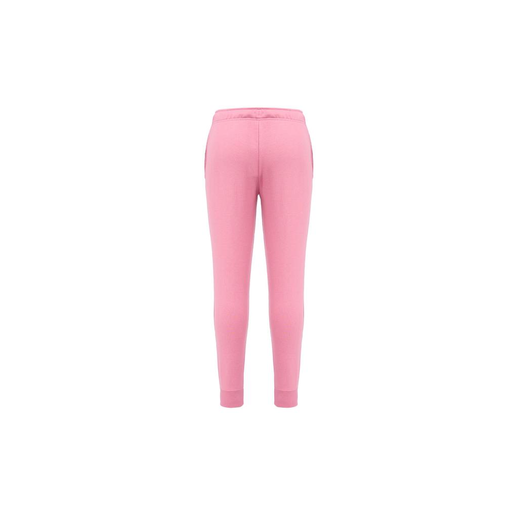 Nike Solid Color Elastic Waist Drawstring Cuffed Sports Pants Women Bottoms Pink DQ6768-667