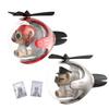 Cartoon Cute Dog Car Air Freshener Flying Ball Car Aroma Diffuser Rotating Propeller Outlet Fragrance Auto Interior Accessories