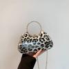 Women's Shoulder Bags with Chain  Top Handle Bags  Women's Bags  Hot Sale  Leopard  Wing Design  Luxury  Light  Dinner  Fashion