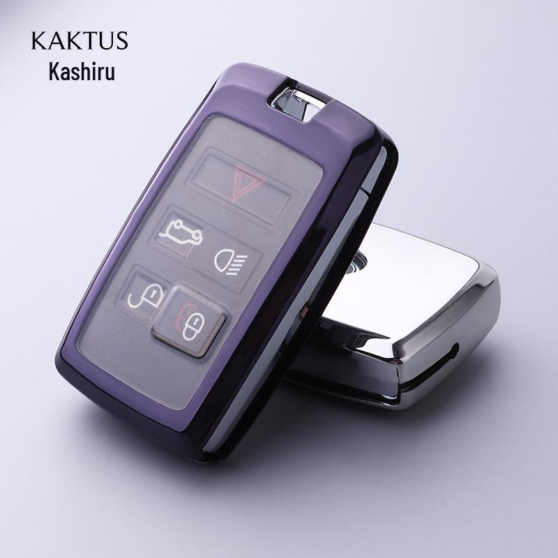 KAKTUS TPU Car Key Case for Land Rover Range Rover and Sport 2018 Models