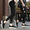 Fashion Light Black White Shoes For Womens Casual Sneakers 46 Size Women's Black Boots Sport Shose Beskets School Sneachers