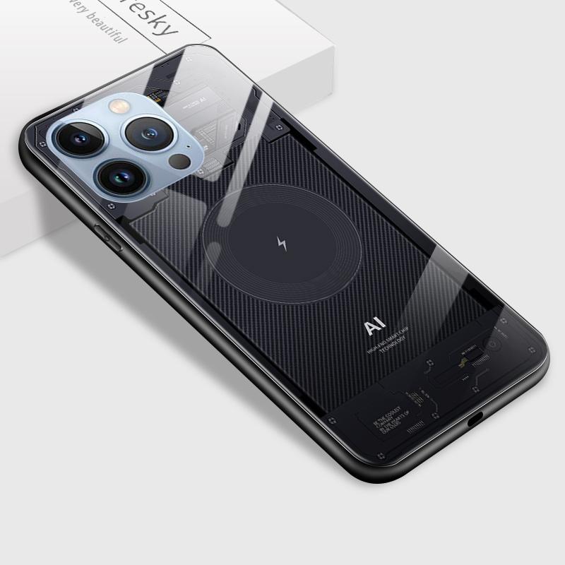 Etui na telefon ze szkła hartowanego dla Samsung A12 A16 A32 A53 S20FE S23 S25 Honor20 X6A 90Lite 9X Huawei Y9Prime2019 P30Lite Miękkie krawędzie Odporne na wstrząsy Gładka skorupa