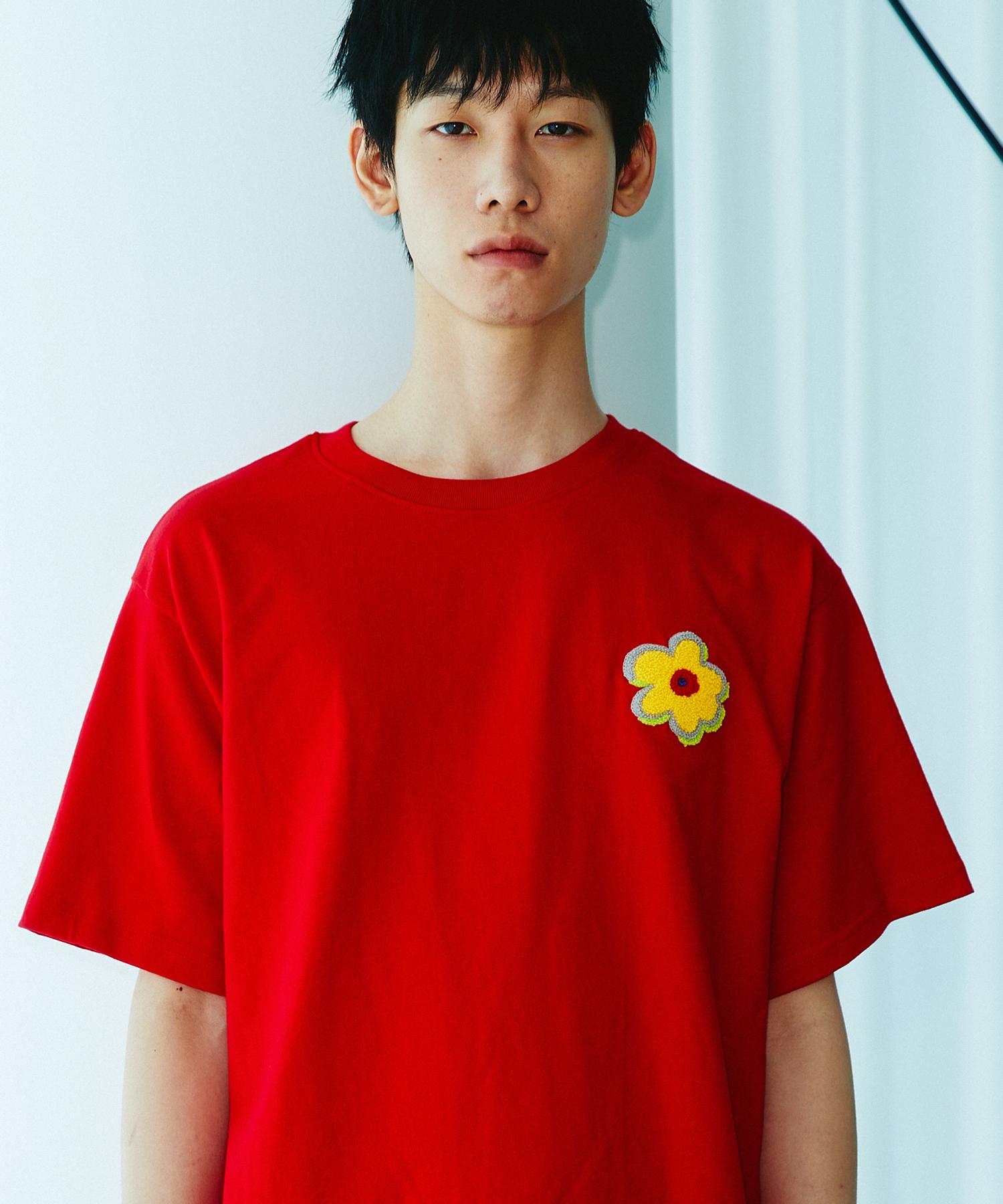 Mister Child Baby Flower T-Shirt Red Sun L
