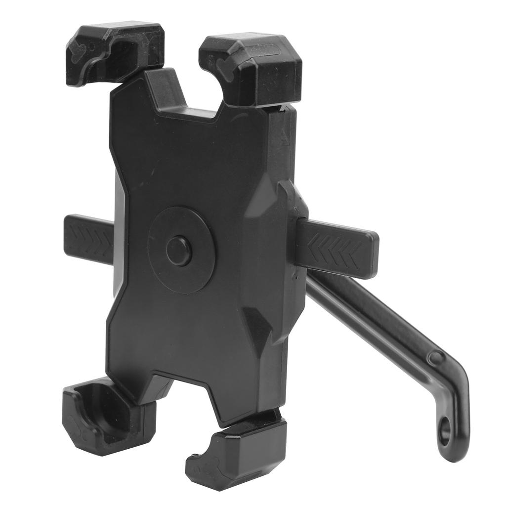 Phone Holder GPS Navigator Stand Rearview Mirror Mount for Motorcycle EScooter Mountain Bike