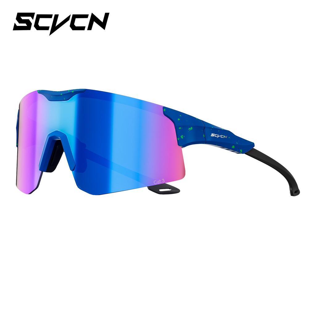 SCVCN Sports Sunglasses Cycling Glasses MTB Riding Speed Skating UV400 Fishing Goggles Man Woman Bike Bicycle Hiking Eyewear