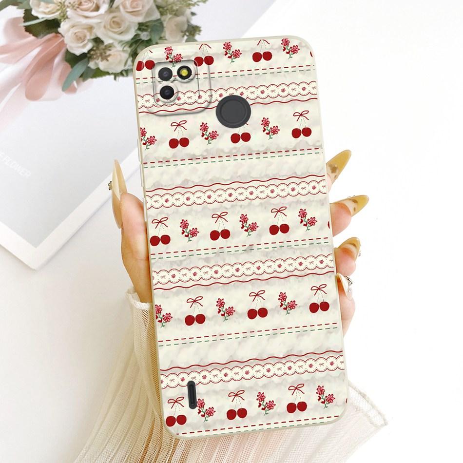 For Tecno Pop 4 LTE / Pop 4 Air Cute Cat Flower Cartoon Phone Case For Tecno Pop4 Lte 4Air Shockproof Soft Silicone Bumpers