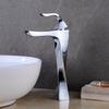 New Bathroom Basin Faucet Deck Mounted Black Chrome Gold Luxury Sink Tap Single Hole Water Tap Hot and Cold Basin Mixer Brushed