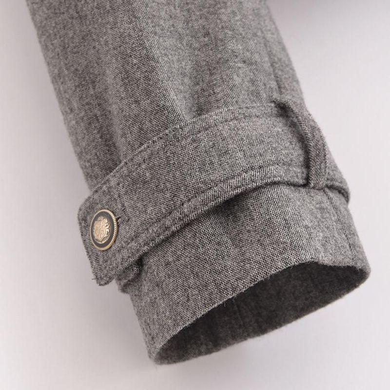 Kaslead New Arrival Women's Fashion Style Decorated Row Button Blended Outwear Skirt 0034250 0034251