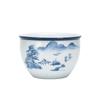 NEW Hand-painted Cylinder Tasting, Single Cup for Home Use, Vintage Personal Underglaze Color Kung Fu Tea Bowl Wholesale