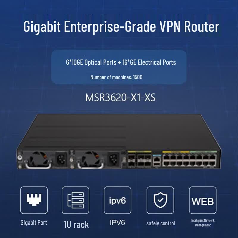 H3C MSR3620-X1-XS Enterprise Router Switch (CN Version)