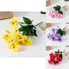 Simulation Fringed Iris Flower Home Living Room Decoration Fake Ornaments Flower