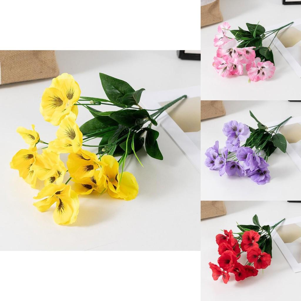 Simulation Fringed Iris Flower Home Living Room Decoration Fake Ornaments Flower