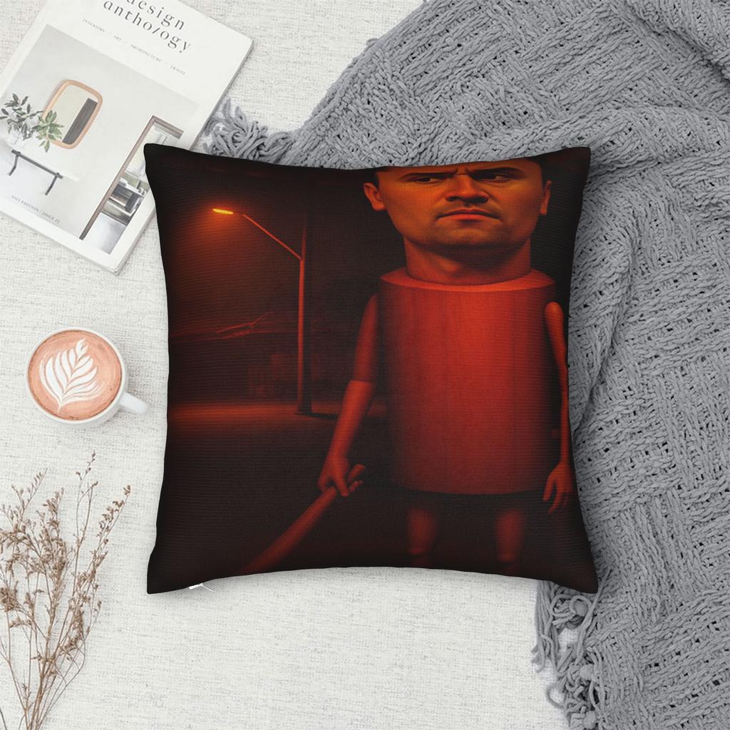 Pillow Case  Charlie Kirk Meme Comfy  Pillow Cover For Chair Sofa Home Decor Funny Pillowcases