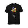 Eric the Actor Flying with Balloons TShirt Plus Size Simple Casual Top
