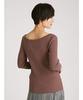 FRAY Boat Neck Rib Knit FWNT211906 MOC F I.D. Women's 2-Way