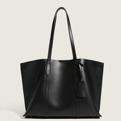 Damenmode Große Kapazität Tasche Neue weibliche Casual PU Leder Schultertasche Einfache All-Match Tote Einkaufstasche