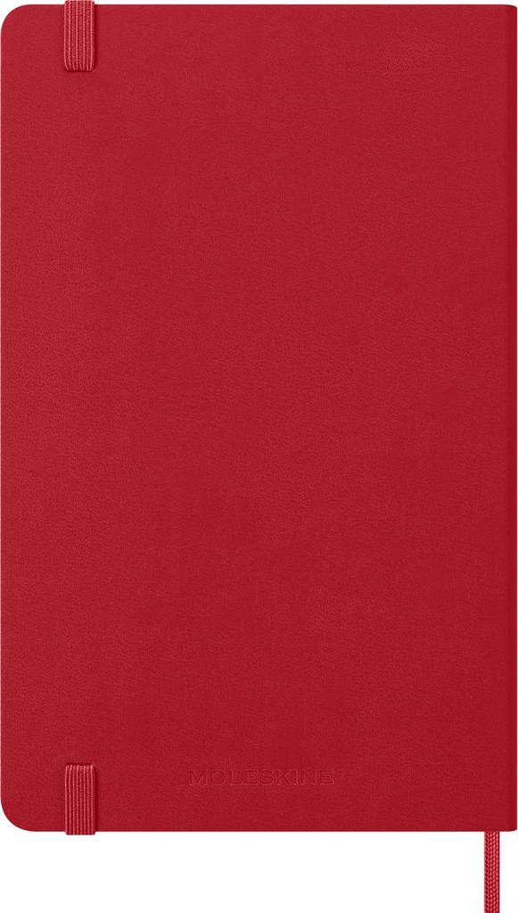 Moleskine 2026 January Weekly Large Size x Scarlet DHF212WN3Y26 Planner, Start, 12-Month Diary, (13cm 21cm), Hardcover, Red,