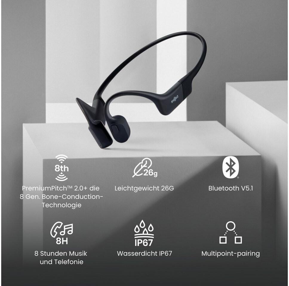 Auriculares de diadema Shokz OpenRun Mini USB-C negro