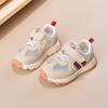 Girls' sneakers 2025 new summer single-mesh shoes breathable boys' net-permeable soft-soled baby running shoes board shoes