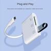 3 In 1 Adapter Type C TF CF SD Memory Card Reader Recorder Compact Flash USB C For Pro Huawei Macbook Device