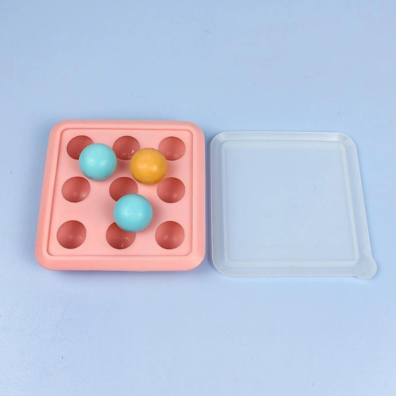 Porous Round Candy Chocolate Silicone Mold With Lid DIY Fondant Pudding Ice Cube Mould Valentine's Day Party Wedding Cake Decor&