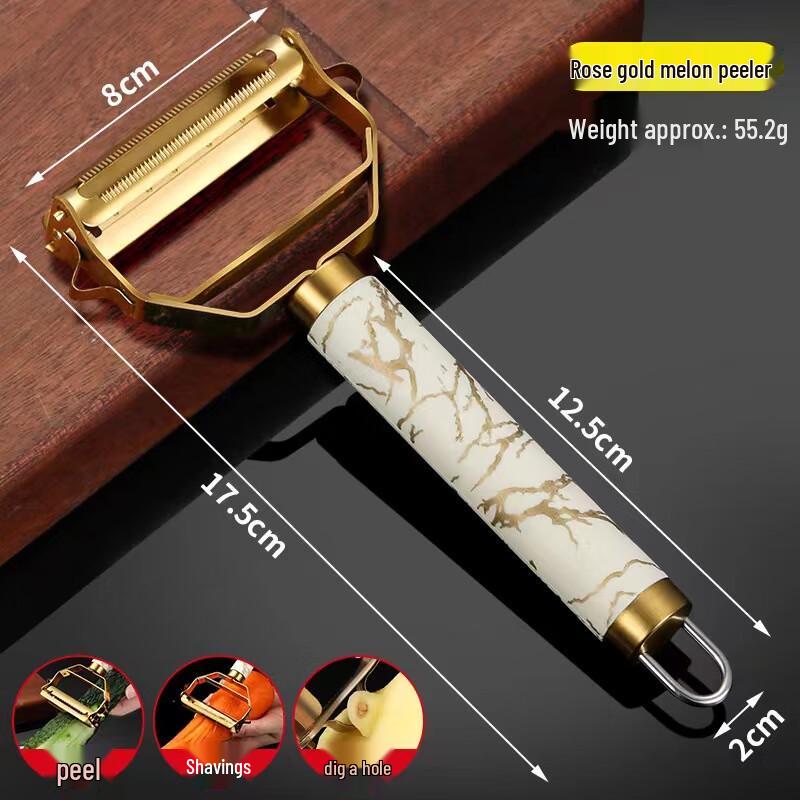 3-in-1 Stainless Steel Potato Peeler