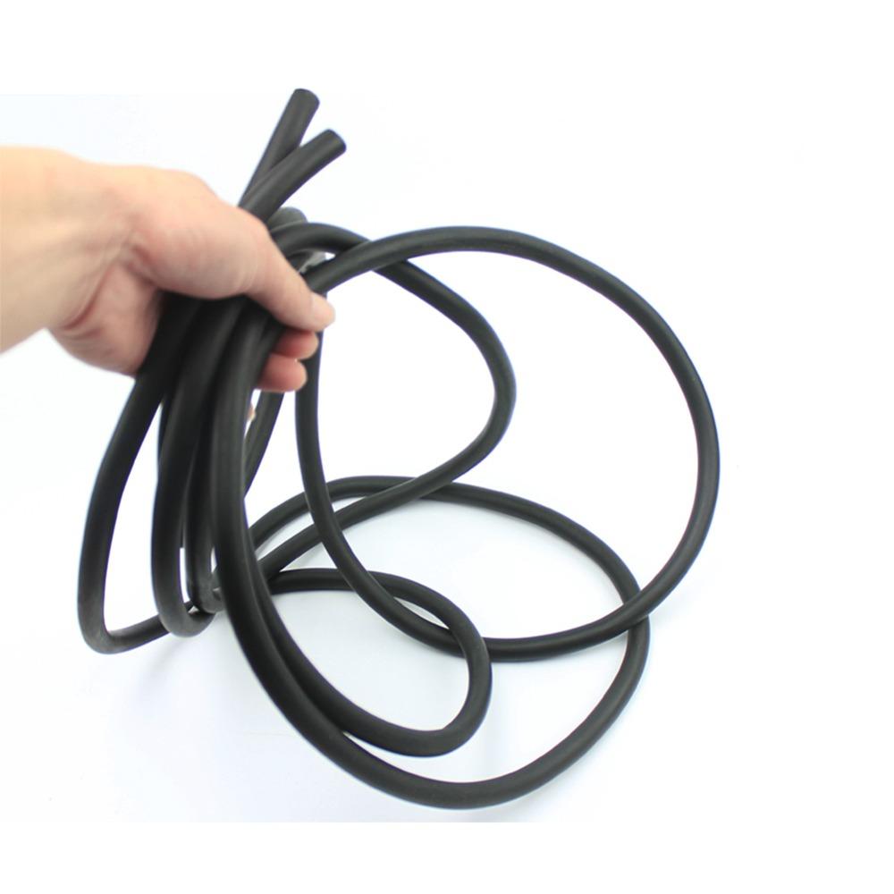 9.84 ft Length Latex Tubing Black Color Latex Rubber Pipe Rubber Band Tubing  Outdoor Exercise