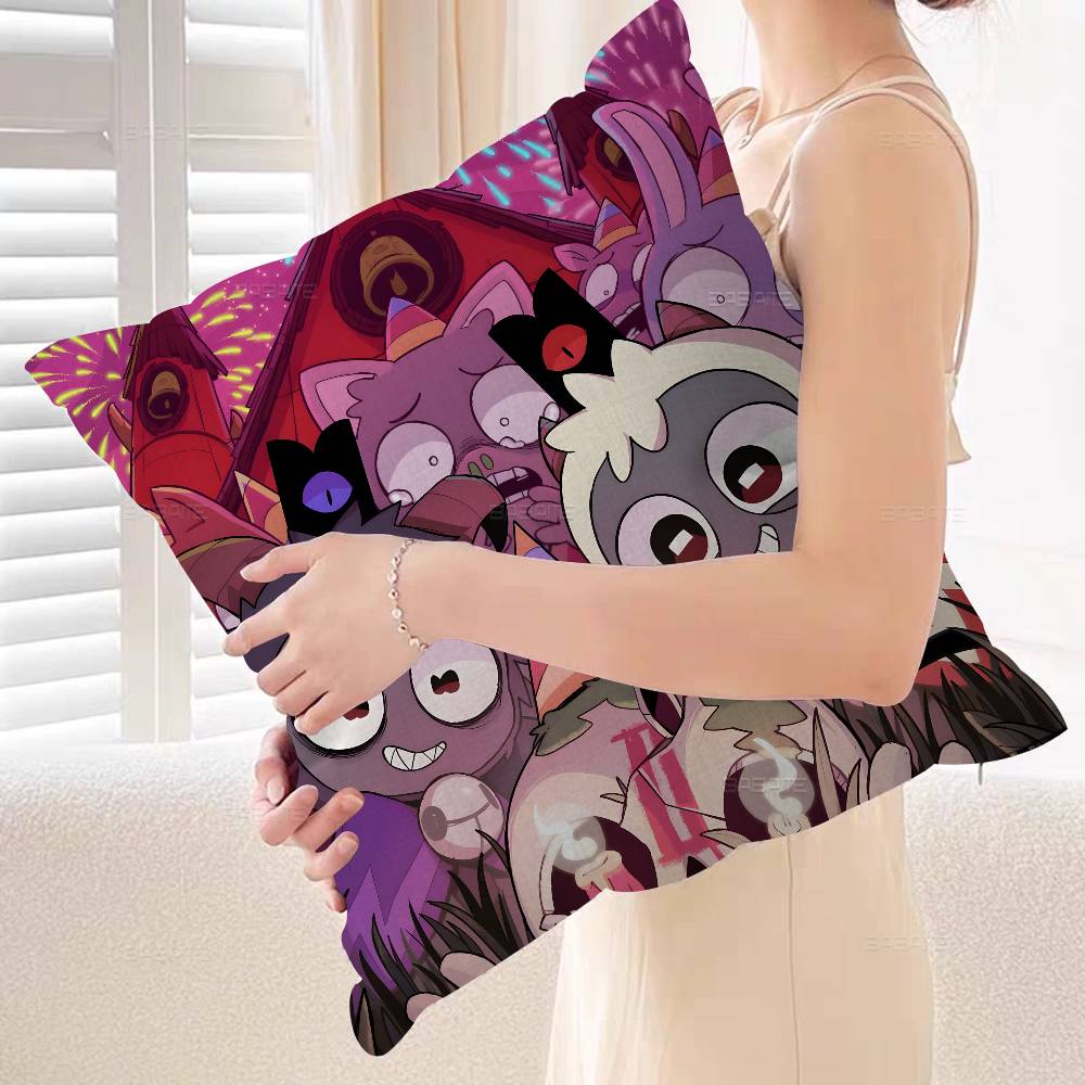 Popular Game C-Cult Of The L-Lamb Cushion Cover Pillowcase Upholstery Sofa Throw Pillow Home Decor Pillowcas