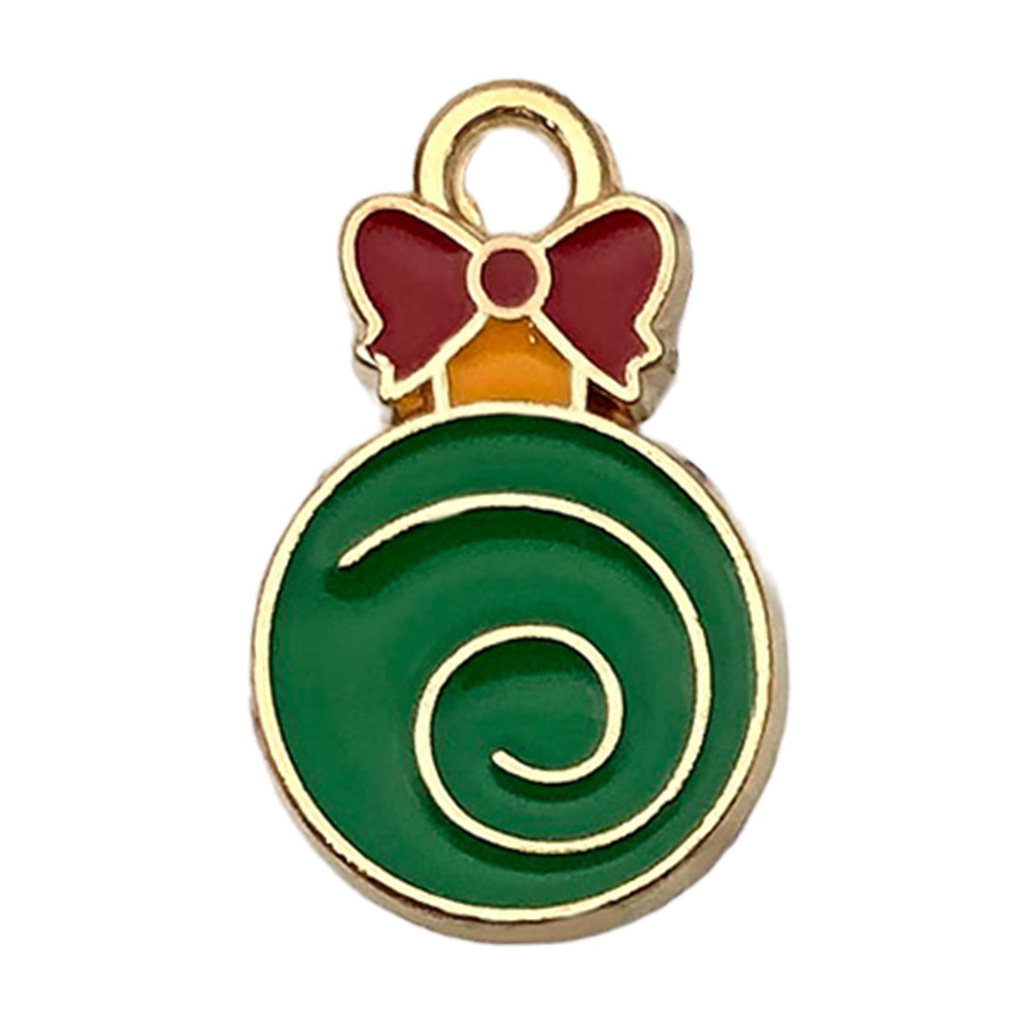 

Набор из 50 рождественских подвесок в виде капель масла: Милый Санта, Снеговик, Елка DIY Ювелирные Изделия Аксессуары Oil dripping Christmas