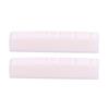 2-Pack Electric Guitar Cowbone Nut 43x6x8.5mm Flat-Bottom LP, SG, ES