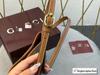 2025 Spring Vintage Monogram Crossbody Medium Bucket Bag - Double GG Series (No Charm)