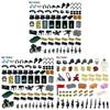 Military Building Block Upgrade Set With Plastic Accessories For Diy Collectors