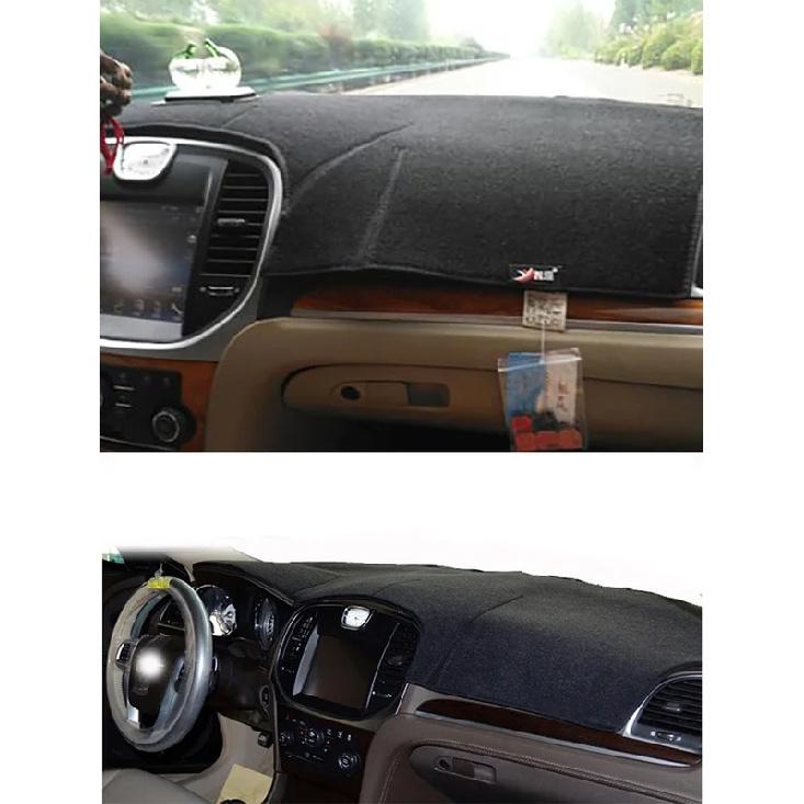For Chrysler 300 C SRT8 Touring Dashmat Dashboard Cover Trument Panel Sunscreen Protective Pad Dash Mat Ornament