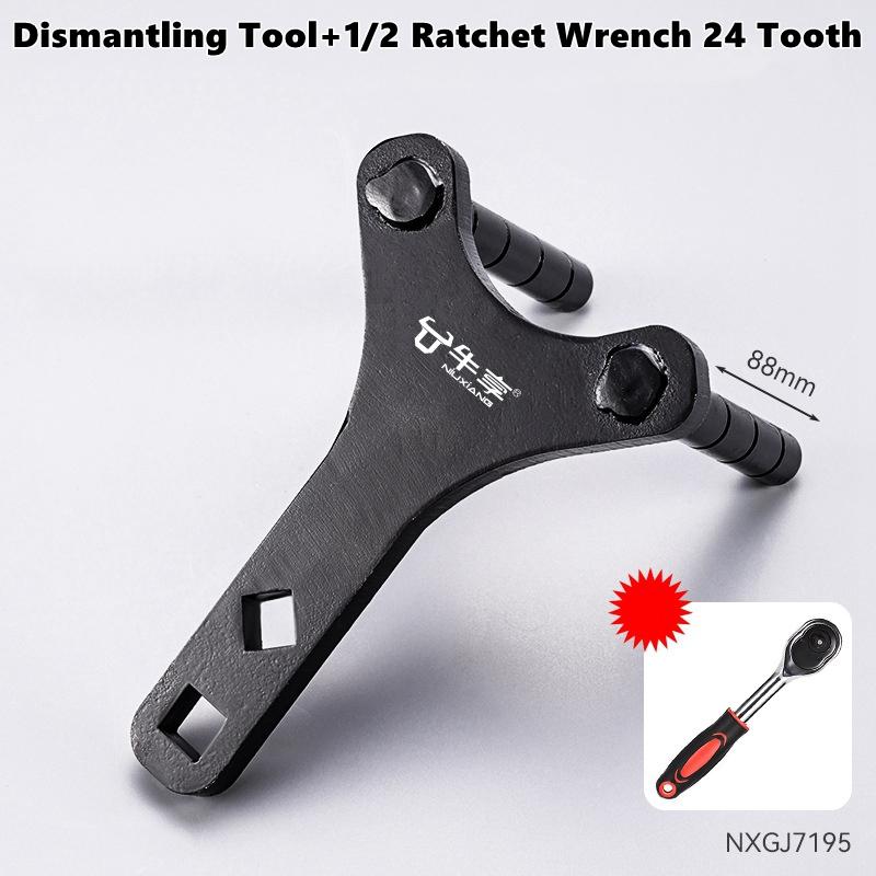 Automotive Lower Control Arm&Ball Joint Removal Tool Labor-Saving Car Lower Arm Disassembly Tool Swing Arm Ball Head Separation