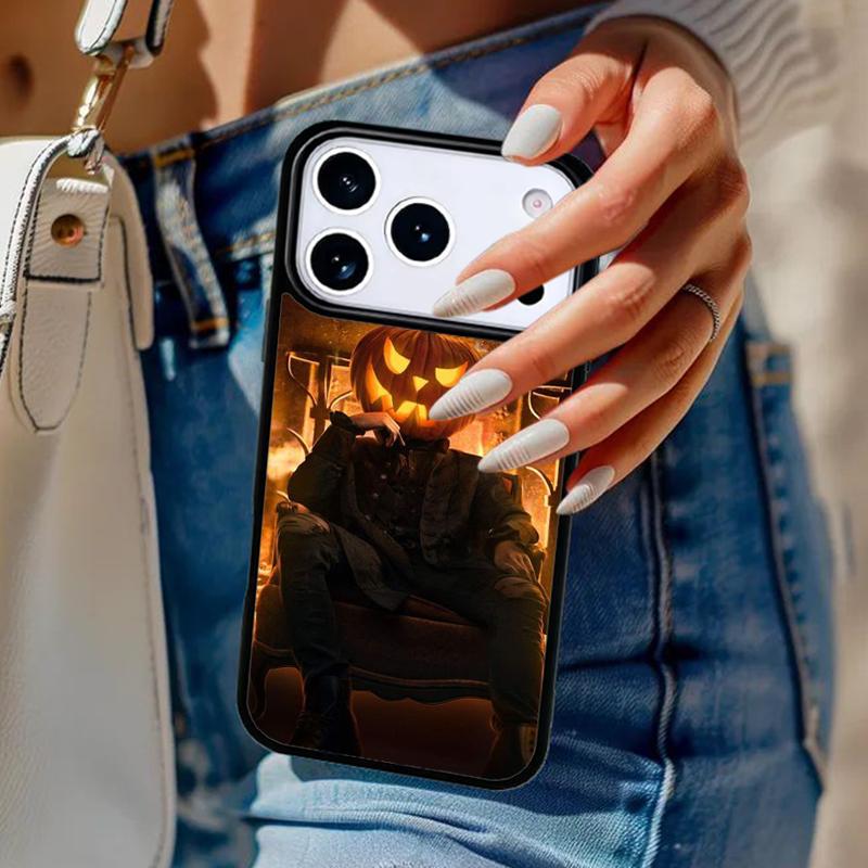 Halloween Pumpkin Ghost Mummy Funda Phone Case For iPhone 17 Air 14 15 13 12 Max Cover For Apple 14 15 16 16e 11 Pro Max Plus