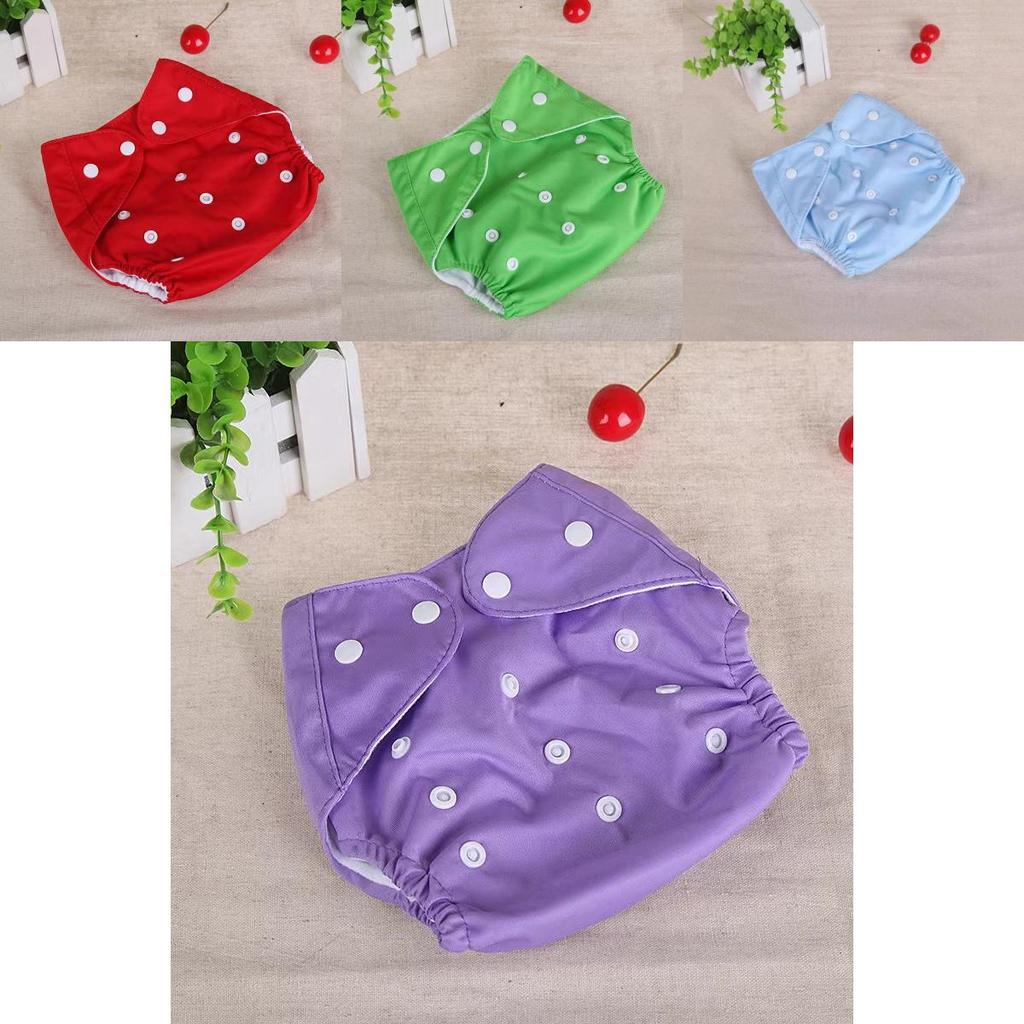 Polyester Washable Baby Cloth Diaper Adjustable Thin Thick Fleece Mesh For Newborns