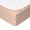 Prześcieradło jersey bambusowe 70x140x10 bamboo z gumą beżowe