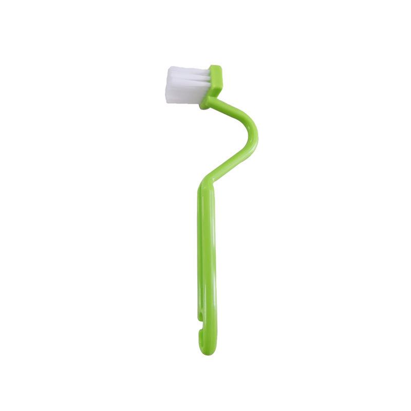 Japanese S-shaped Bent Toilet Brush for Dead Corner Cleaning