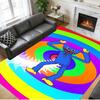 Poppy Playtime Print Crystal Velvet Plush Rug Anti?Slip Wear?Resistant Floor Carpet For Indoor Household Home Decoration