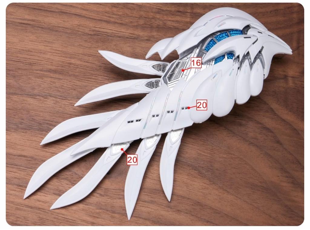 TAS Metal Parts for and PG Modifications Wing Gundam Zero High-Quality HG, RG, EG, MG, MGSD, Robots, Detail-Up (MGSD EW)