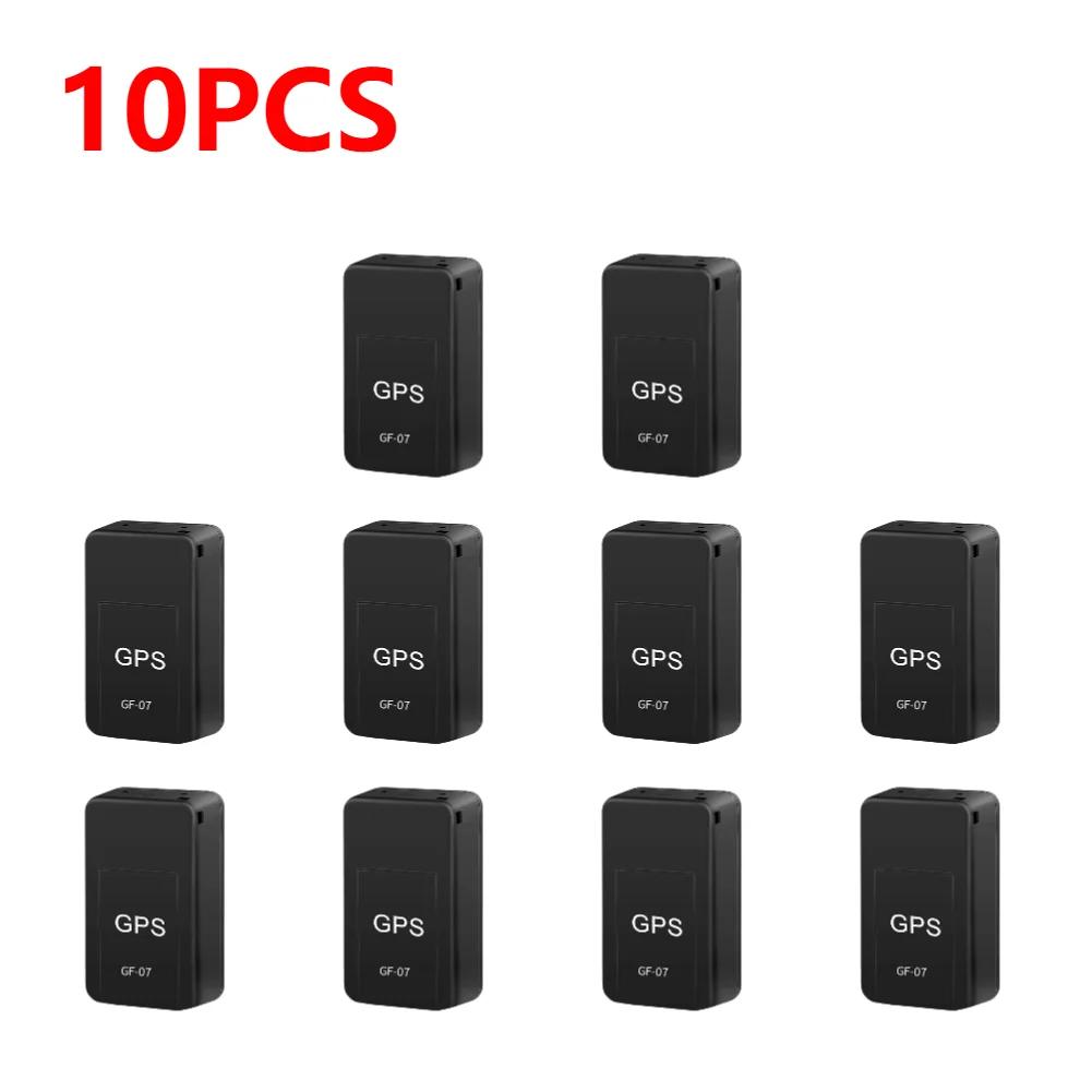 1-10pcs Mini GF 07 GPS Car Tracker Real Time Tracking Anti Theft Anti Lost Locator Strong Magnetic Mount SIM Message Positioner