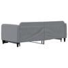 Vidaxl Sofa Rozsuwana, Jasnoszara, 90X200 Cm, Tkanina
