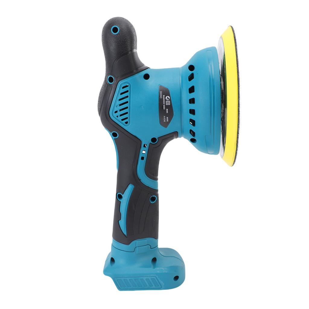 Cordless Buffer Polisher 6 Inch 8 Variable Speeds Maximum 5500RPM LCD Display Battery Powered Orbital Car Polisher